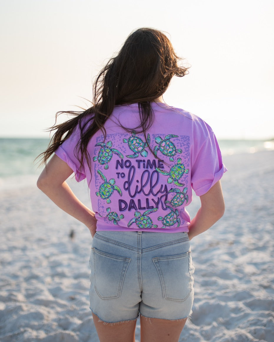 Southernology Dilly Dally Turtles Comfort Colors T-Shirt