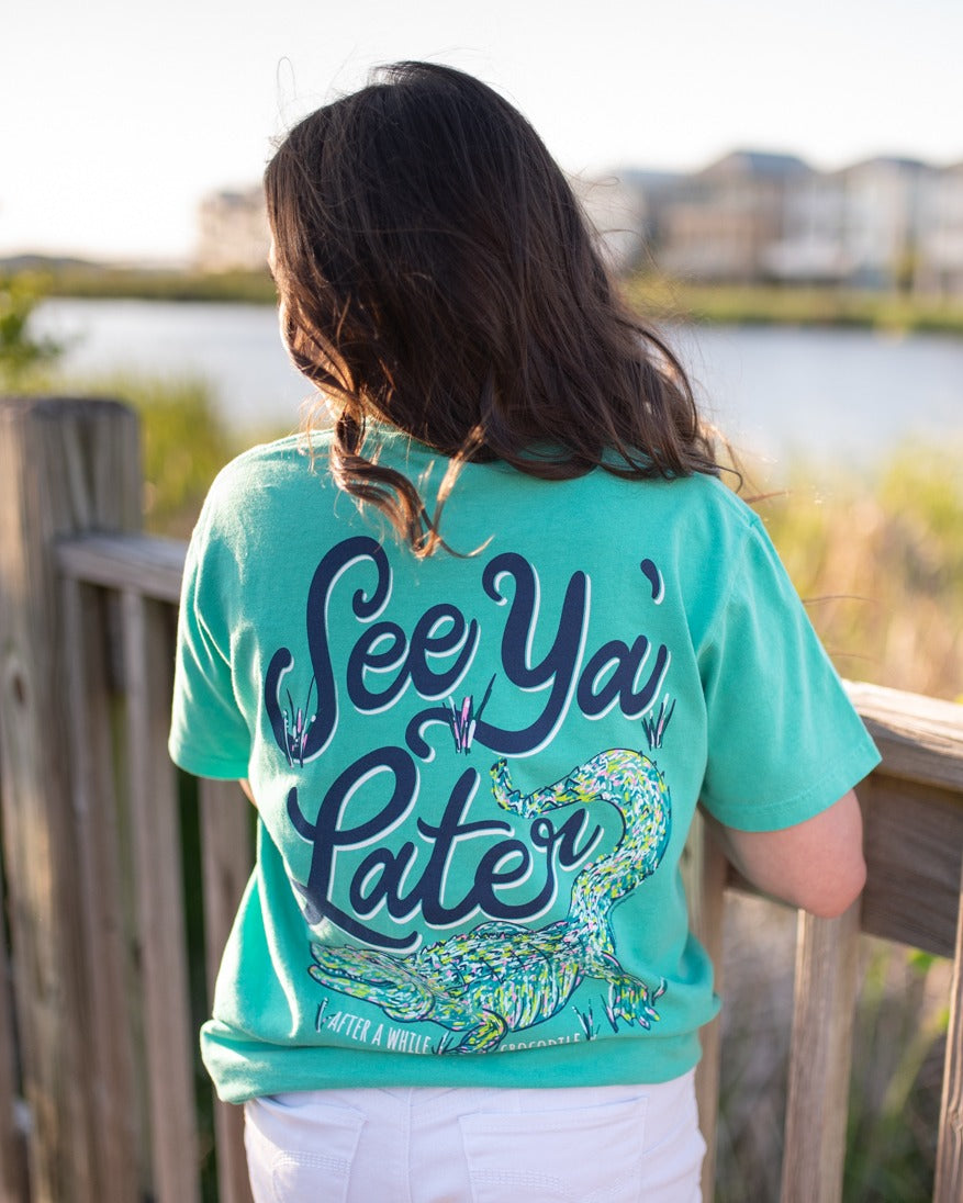 Southernology See Ya' Later Gator Comfort Colors T-Shirt