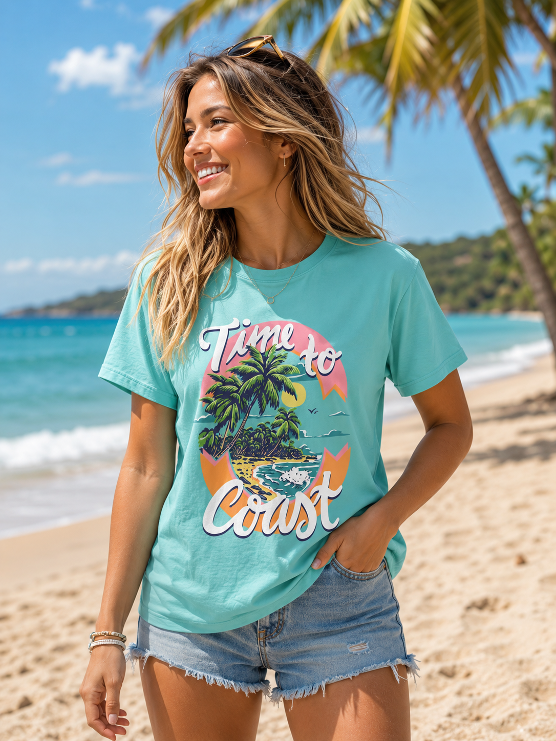 Girlie Girl Originals Time To Coast T-Shirt