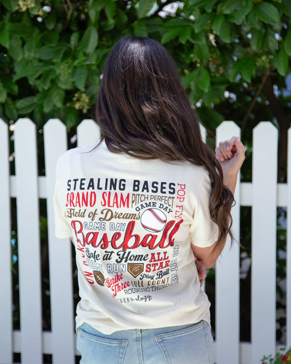 Southernology Baseball Sayings Comfort Colors T-Shirt