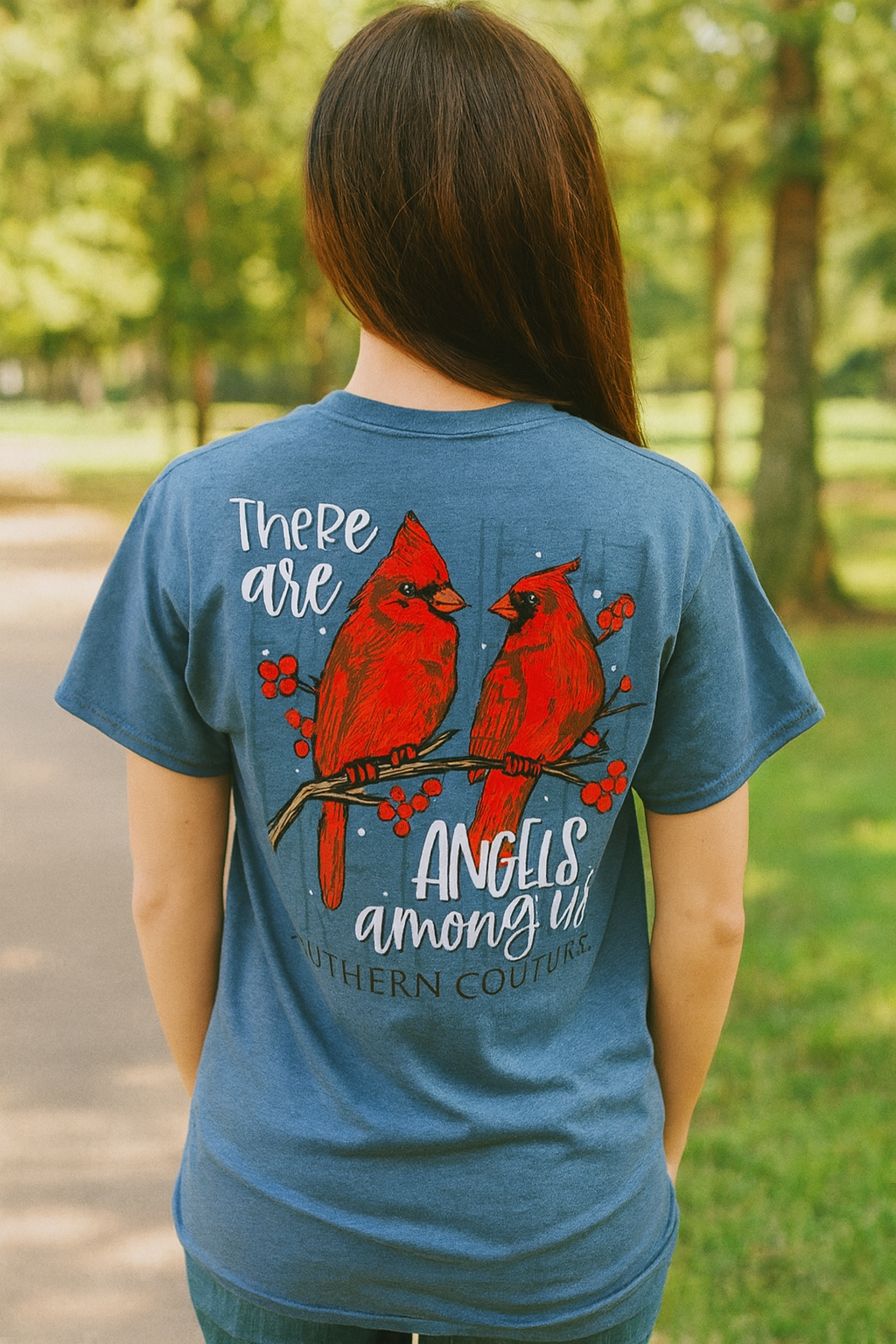 Southern Couture Classic Angels Among Us T-Shirt - SimplyCuteTees