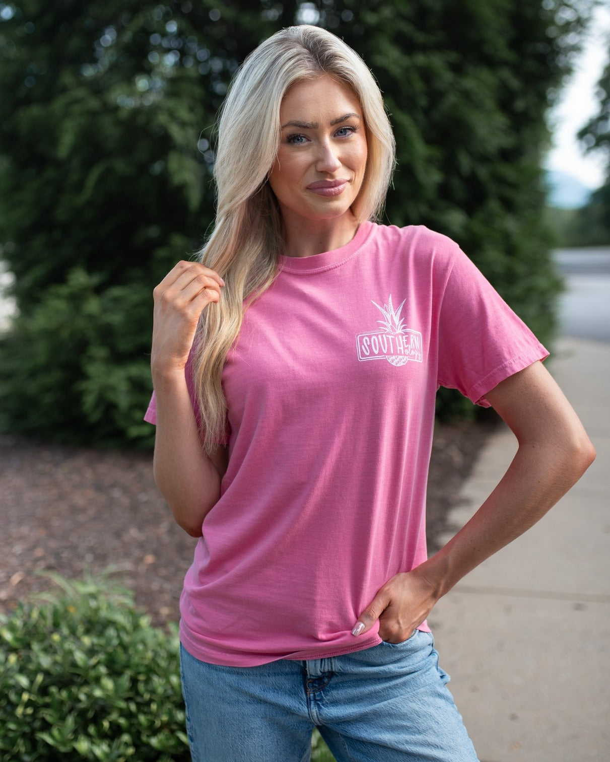 Southernology Light Shine Lighthouse Comfort Colors T-Shirt