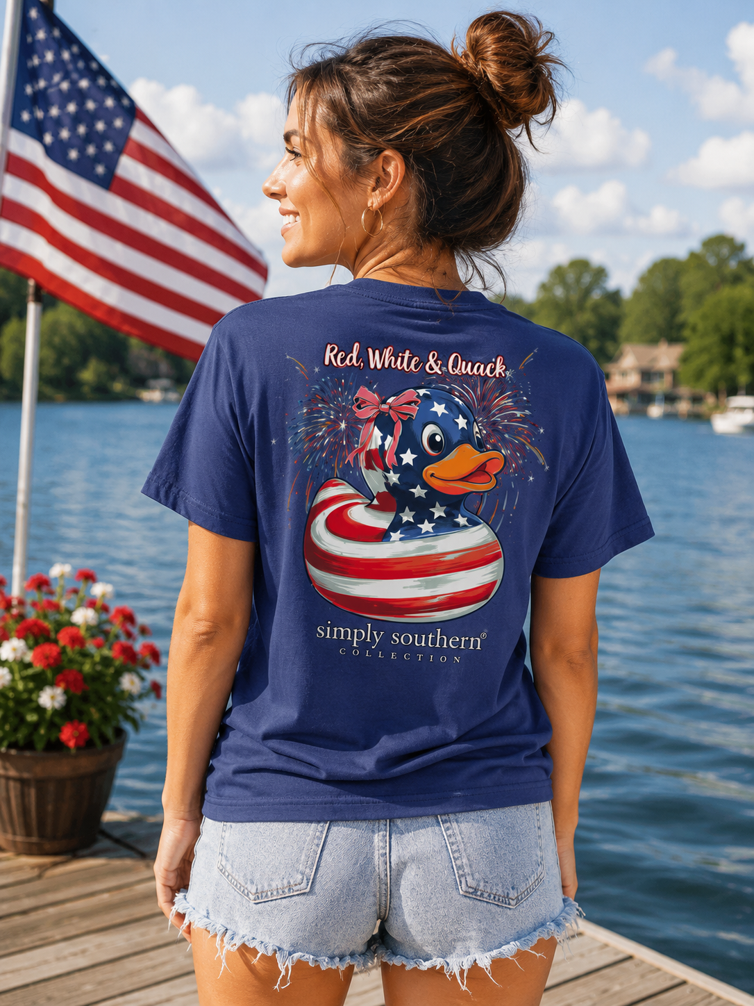 Simply Southern USA Duck Quack Bali T-Shirt