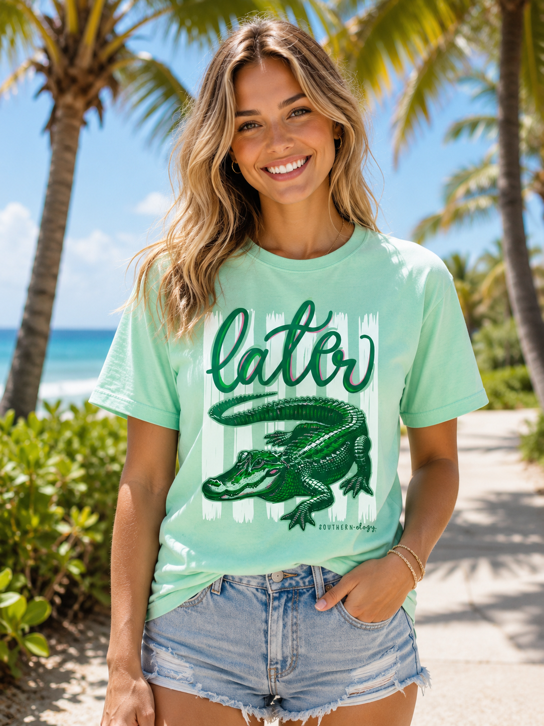 Southernology Later, Gator Comfort Colors T-Shirt