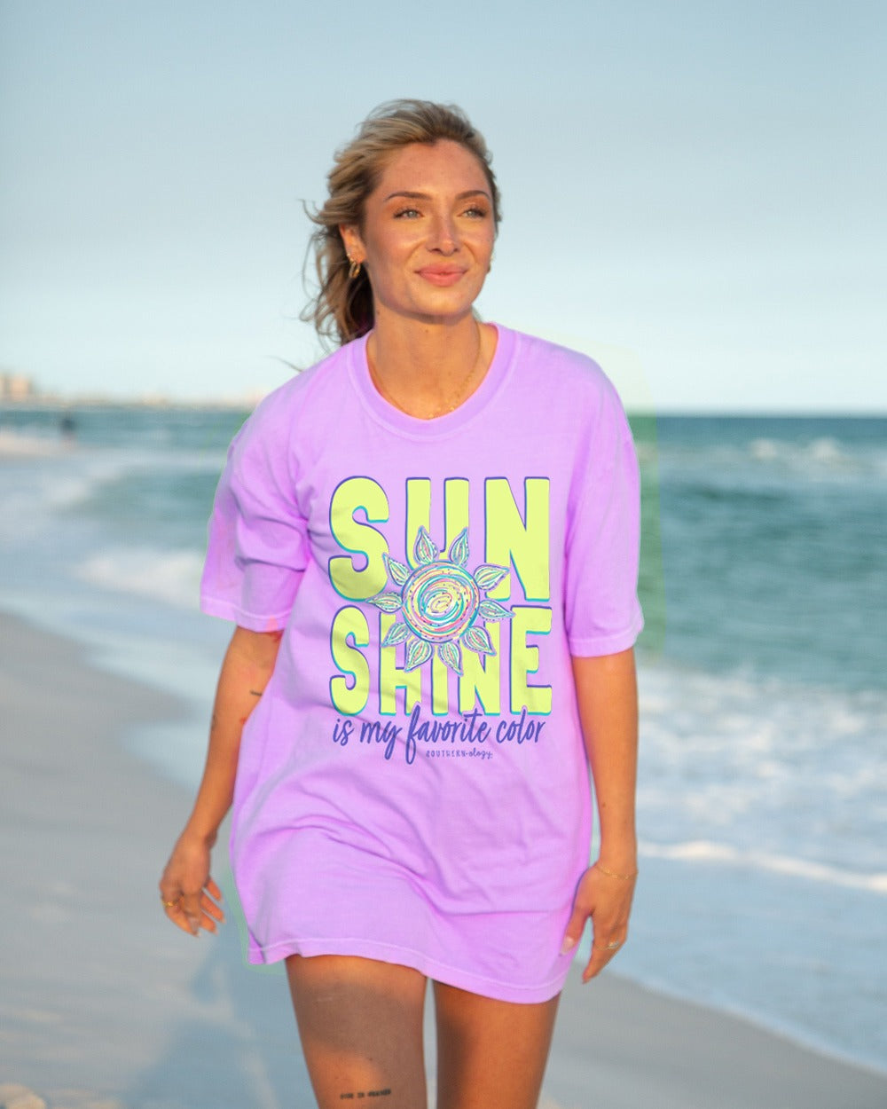 Southernology Sunshine is my Favorite Comfort Colors T-Shirt