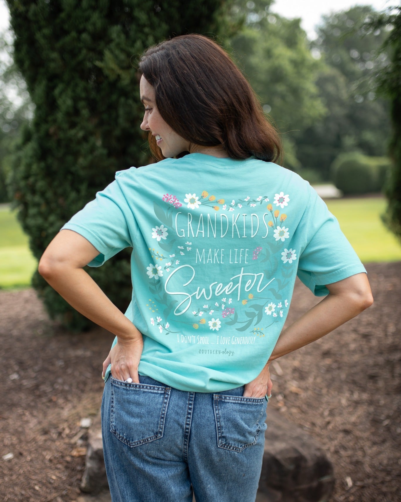 Southernology Grandkids Make Life Sweeter Comfort Colors T-Shirt