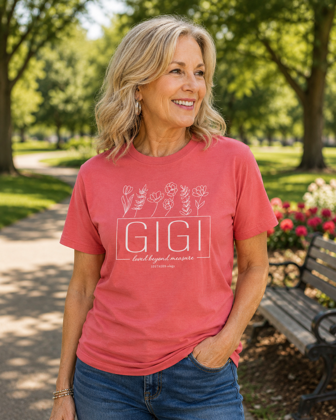 Southernology Botanical Gigi Comfort Colors T-Shirt
