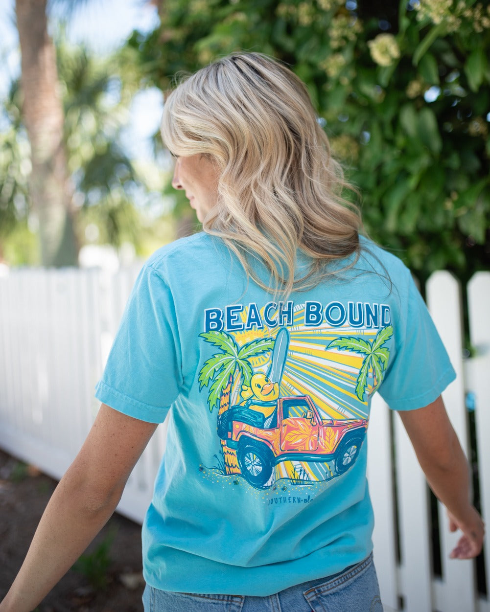 Southernology Beach Bound Comfort Colors T-Shirt