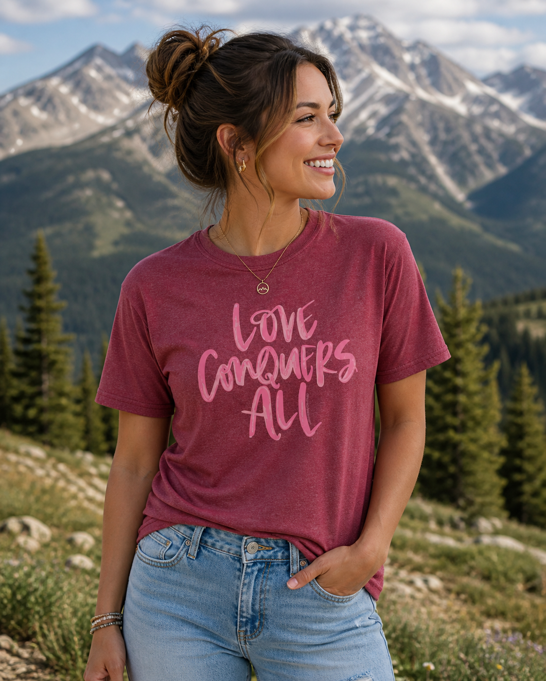 Southern Couture Love Conquers All Soft T-Shirt