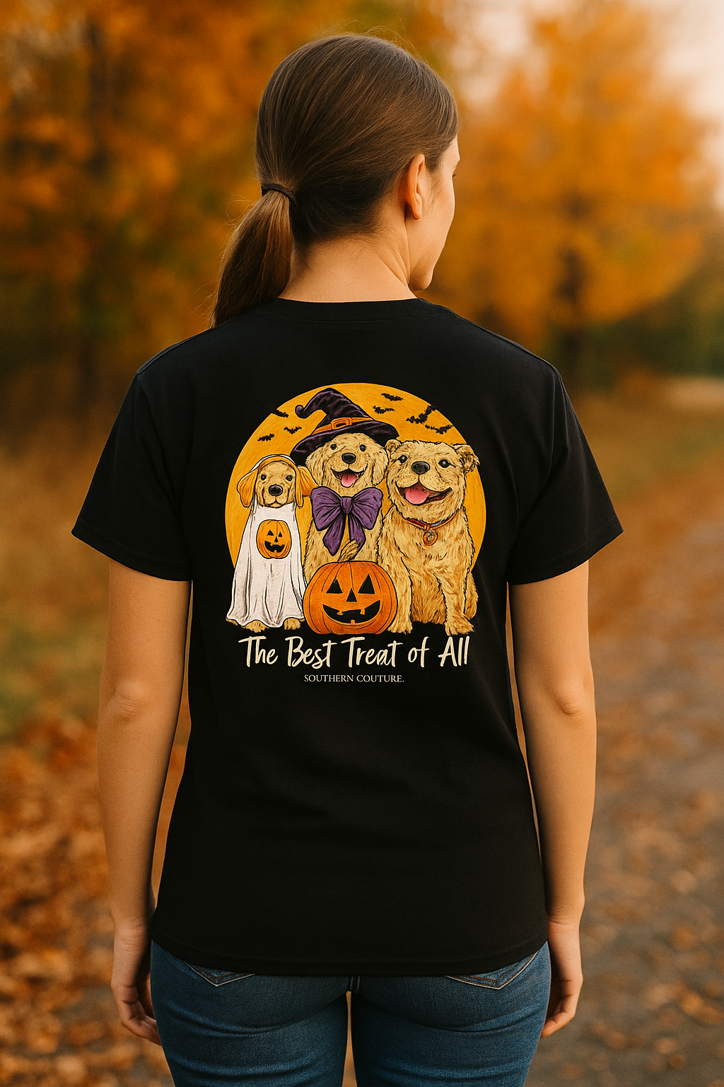 Southern Couture Classic Best Treat of All Fall T-Shirt - SimplyCuteTees