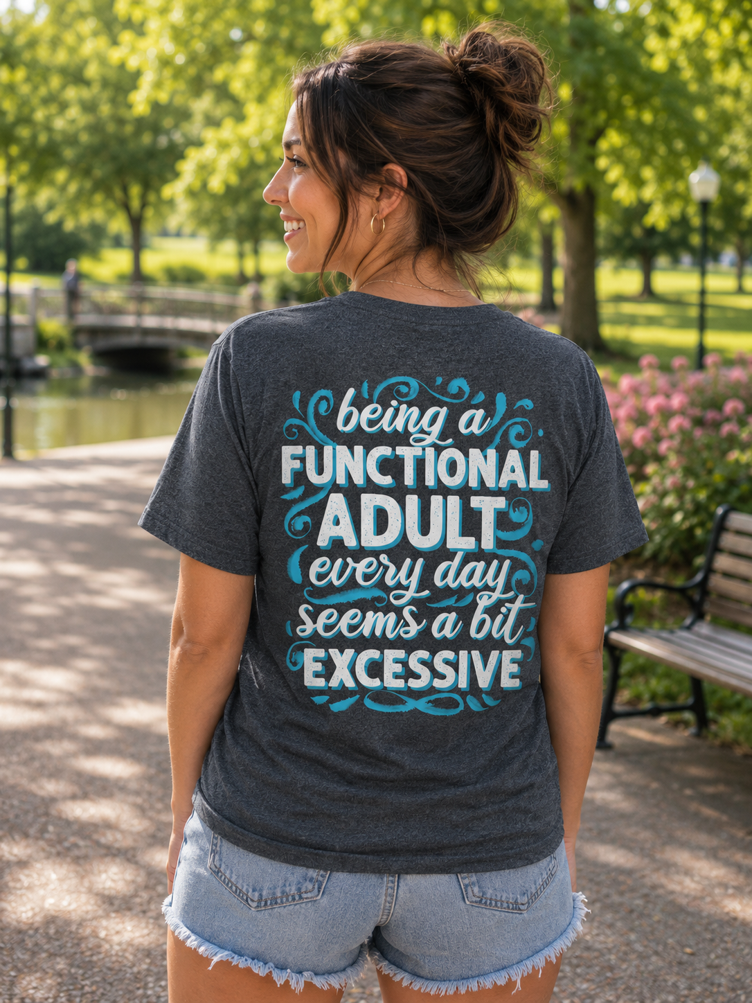 Southern Attitude Functional Adult Every Day T-Shirt