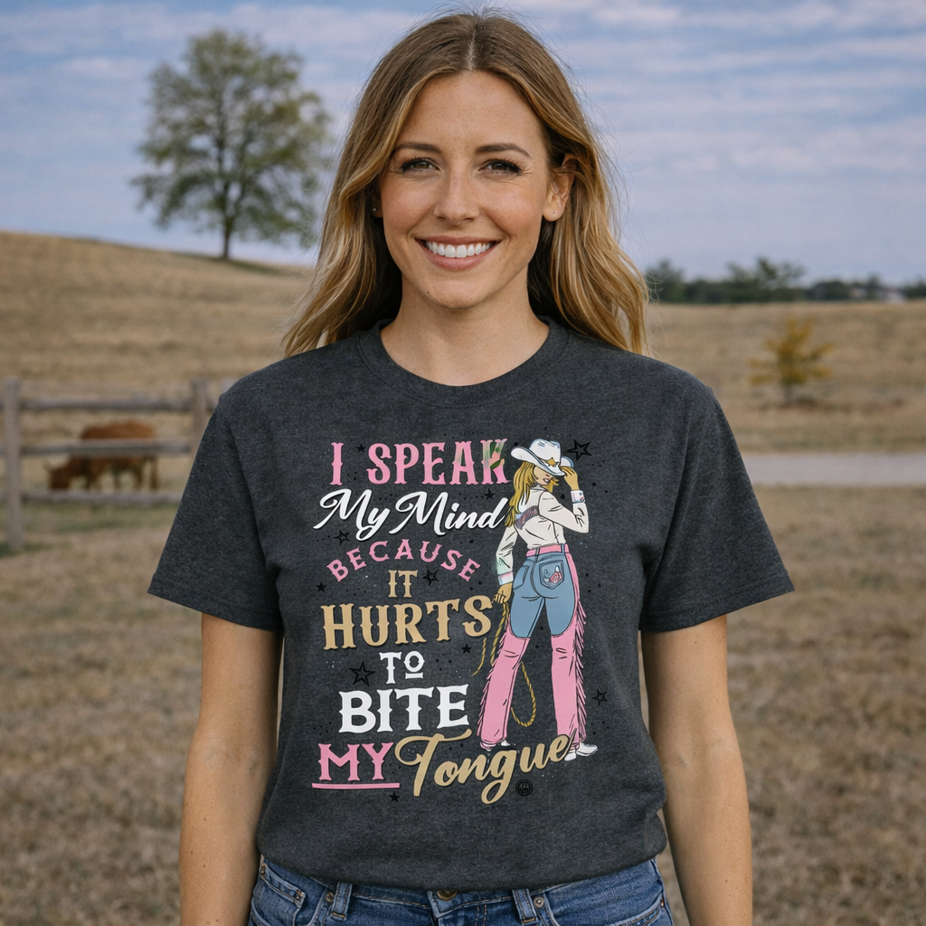 Girlie Girl Originals Speak My Mind T-Shirt - SimplyCuteTees