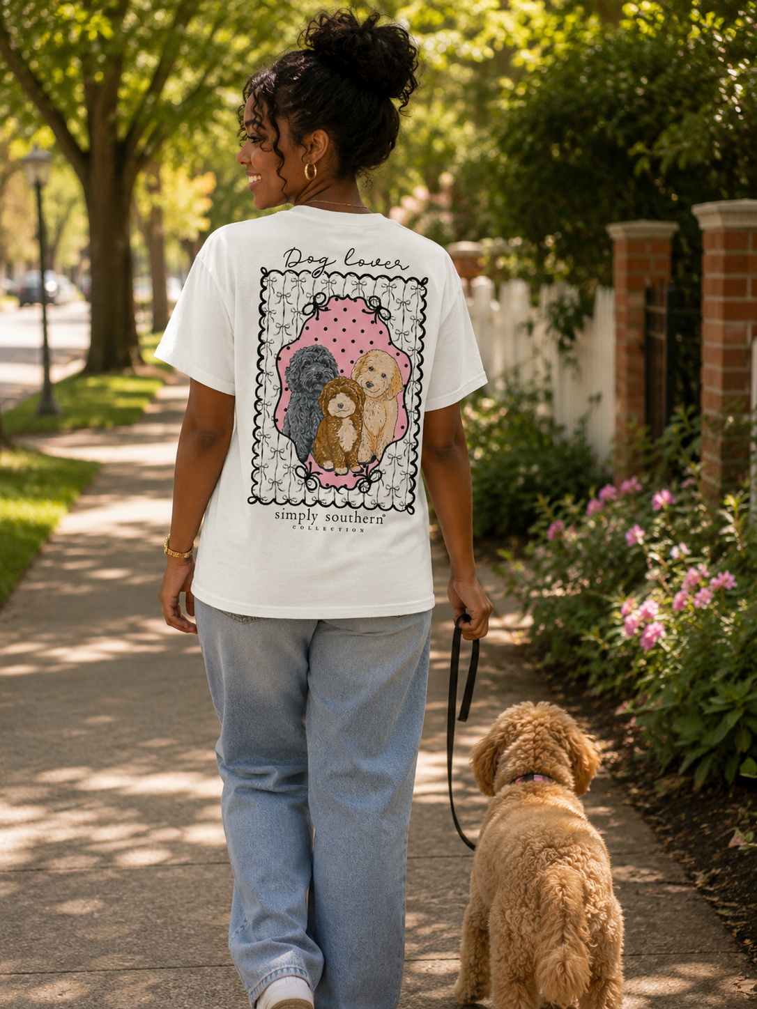 Simply Southern Dog Lover Oyster T-Shirt
