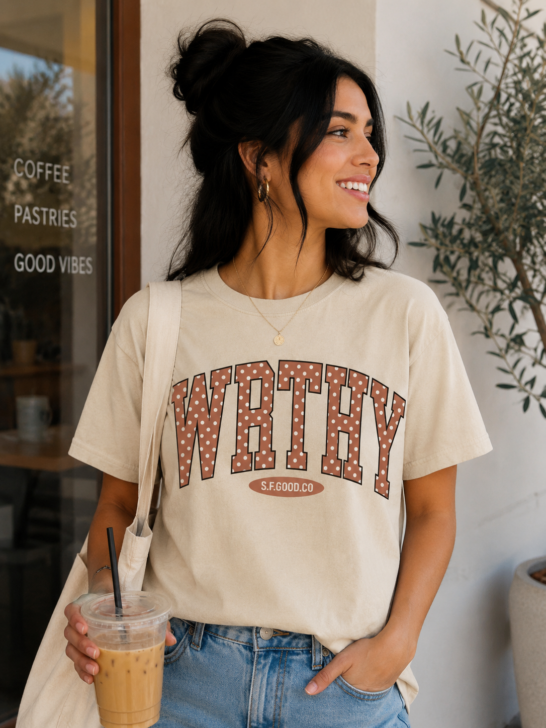 Simply Southern S4G Worthy Mineral Washed T-Shirt