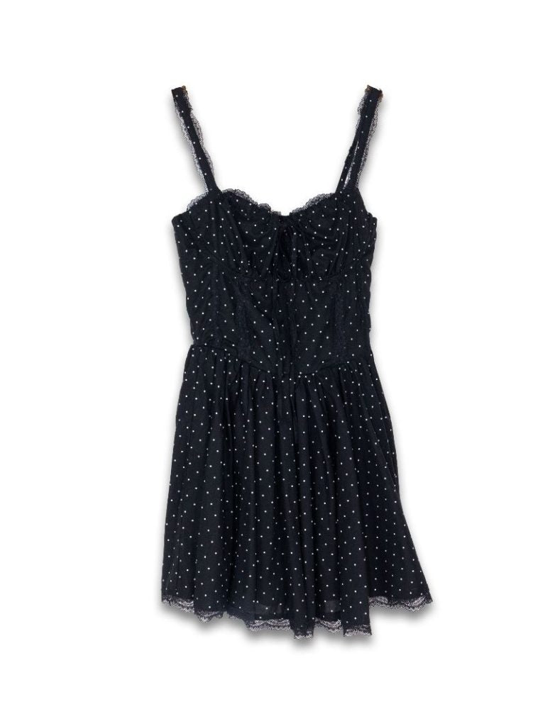 Simply Southern 0126 Black Dots Dress - SimplyCuteTees