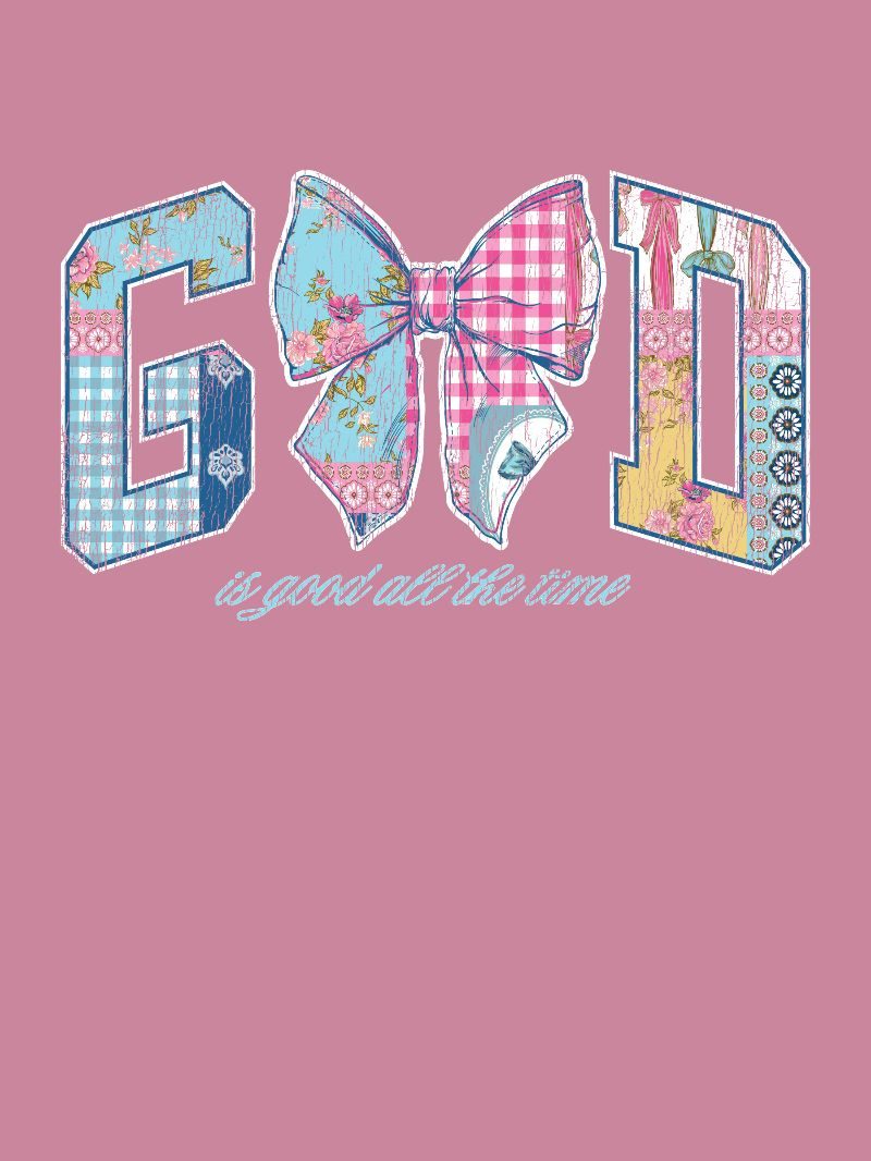 Simply Southern God Bow Long Sleeve Crew Sweatshirt - SimplyCuteTees