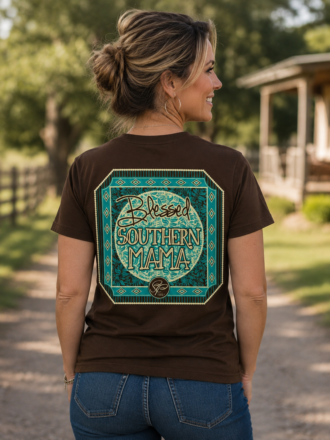 SALE Sassy Frass Funny Blessed Southern Mama Mom  Sweet Girlie Bright T Shirt