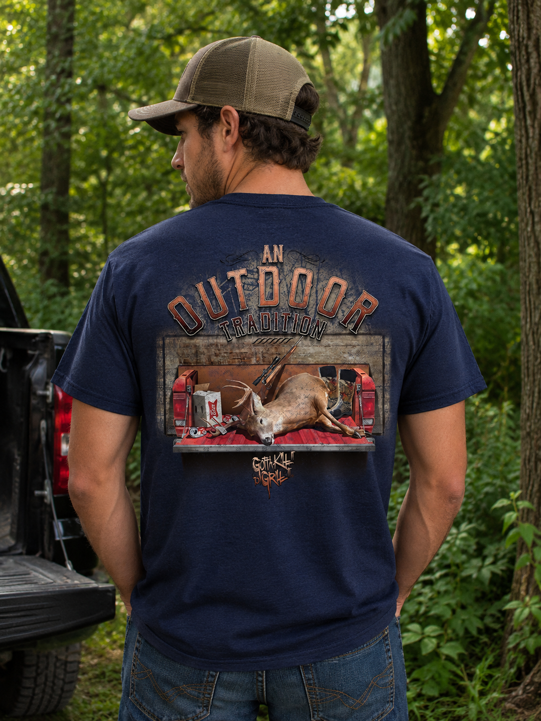 SALE Gotta Kill It To Grill It Outdoor Tradition Unisex T-Shirt