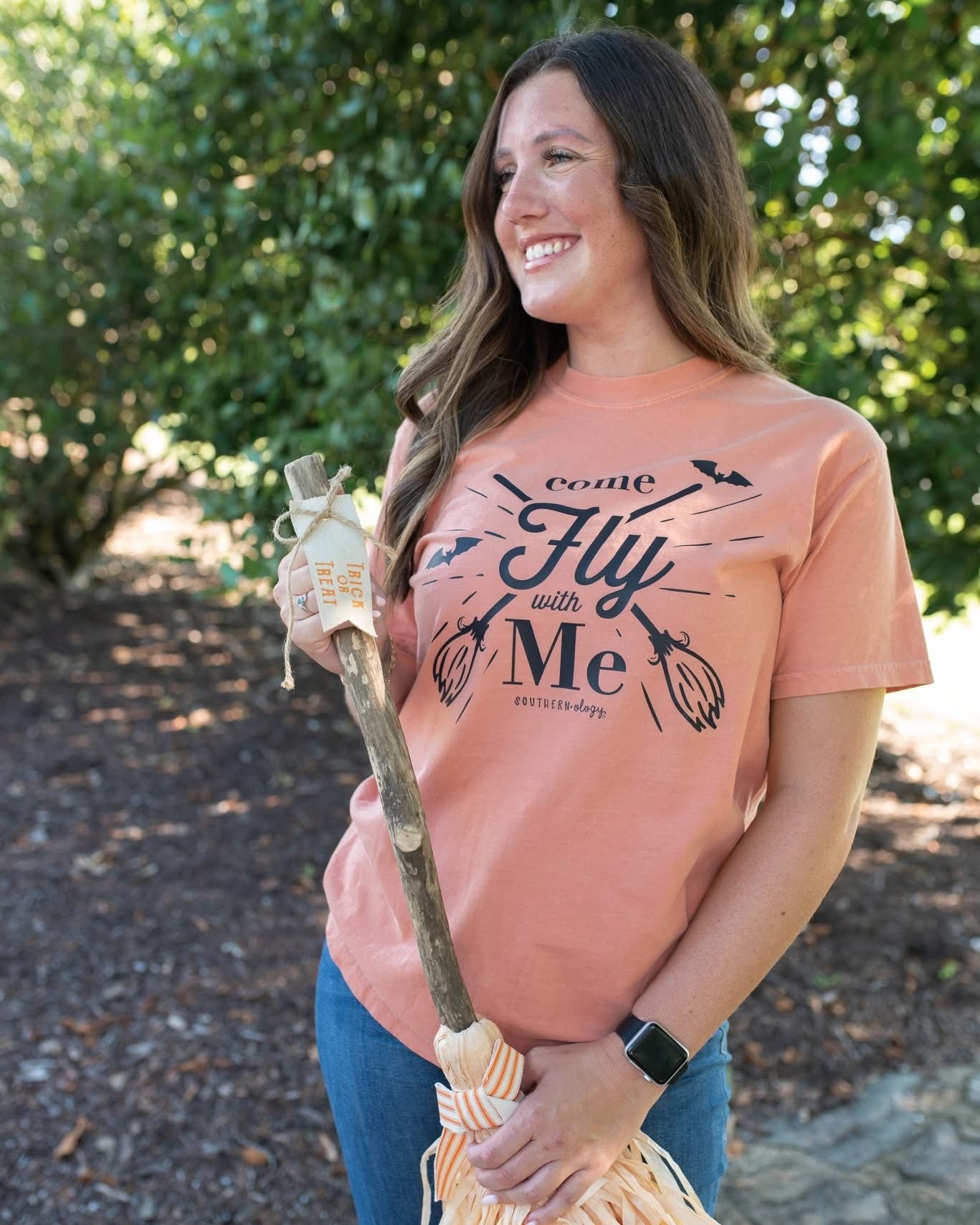 Southernology Come Fly with Me Fall Comfort Colors T-Shirt - SimplyCuteTees