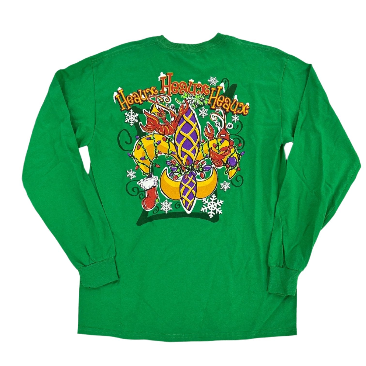 SALE Sweet thing Fleur De Lis Heaux Holiday Long Sleeve T-Shirt