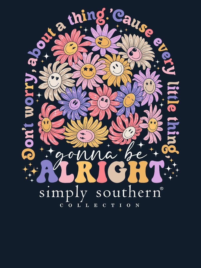 Simply Southern Gonna Be Alright Long Sleeve T-Shirt