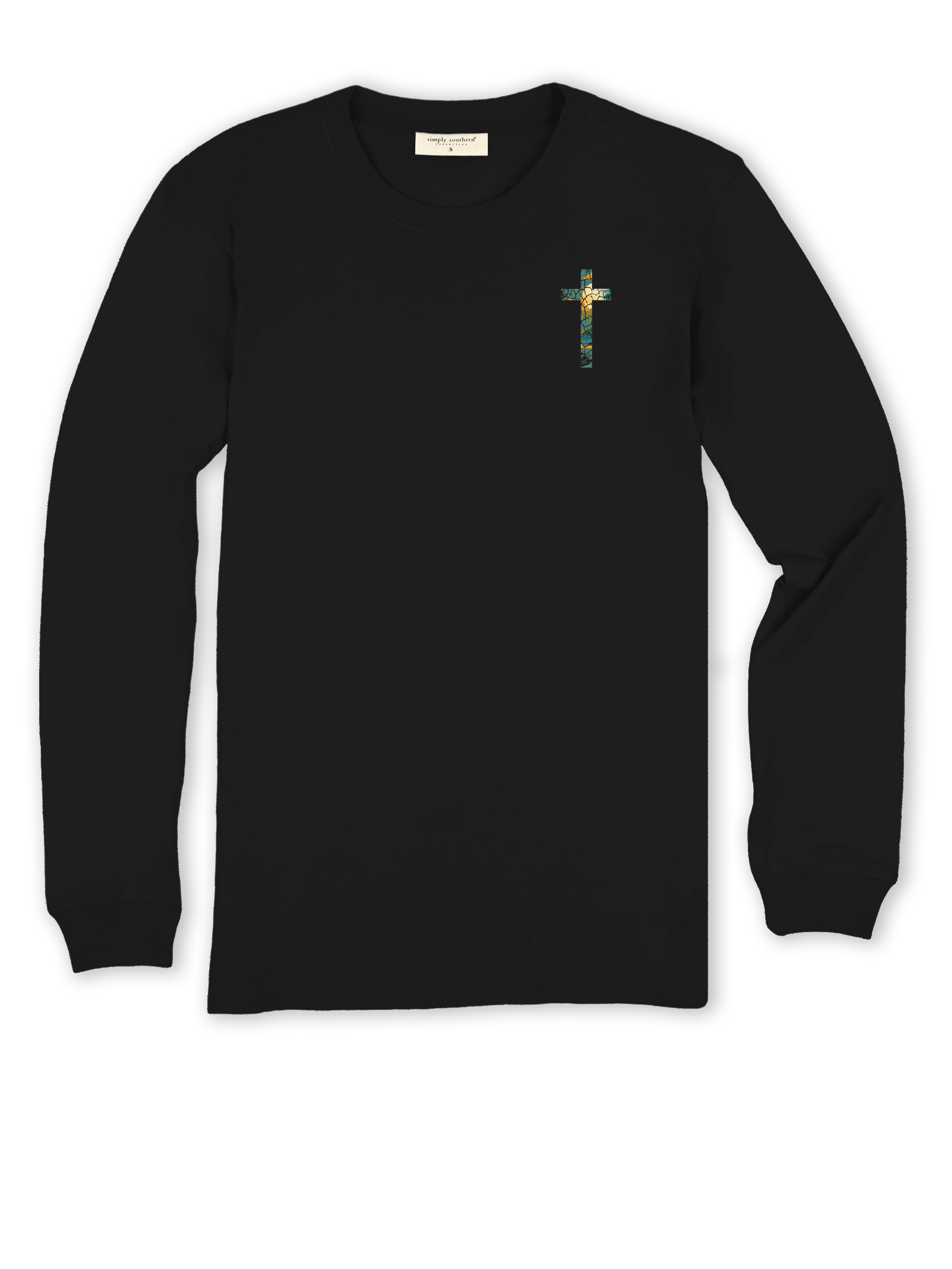 Simply Southern Broken Pieces Long Sleeve T-Shirt - SimplyCuteTees