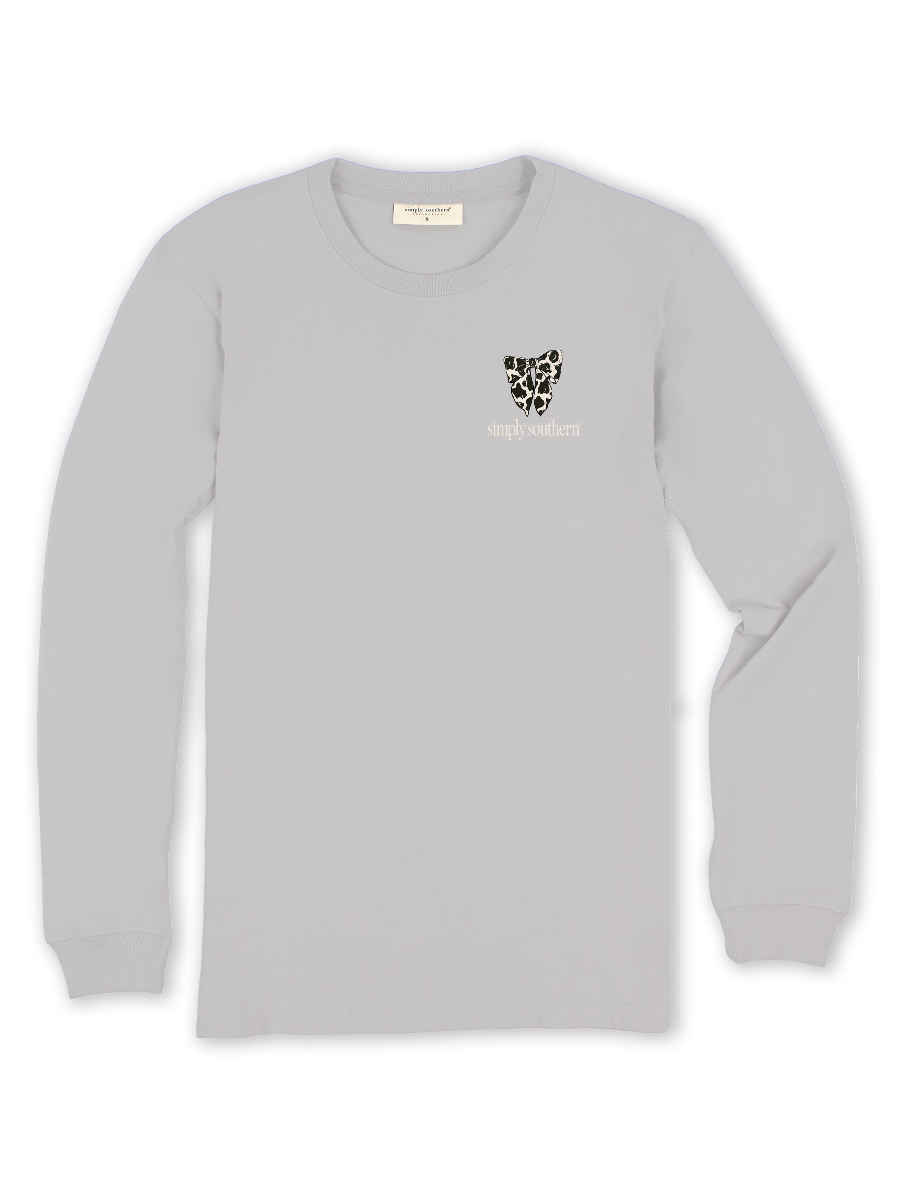Simply Southern Flowers Grow Cow Long Sleeve T-Shirt - SimplyCuteTees