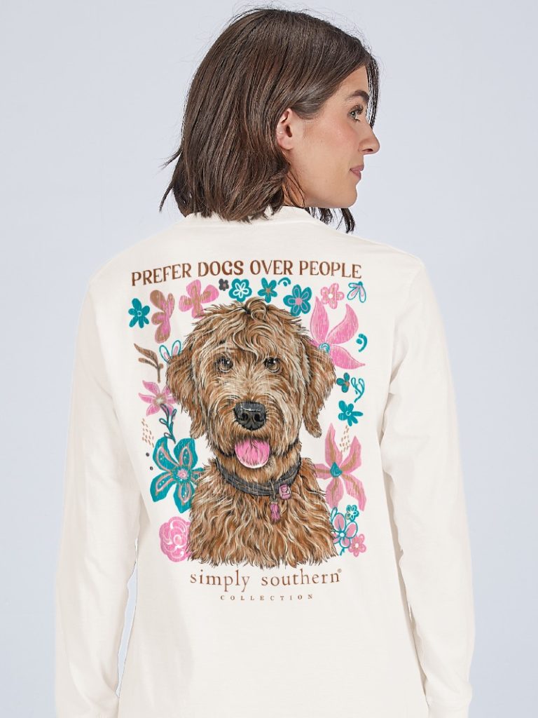 Simply Southern Dog People Long Sleeve T-Shirt - SimplyCuteTees