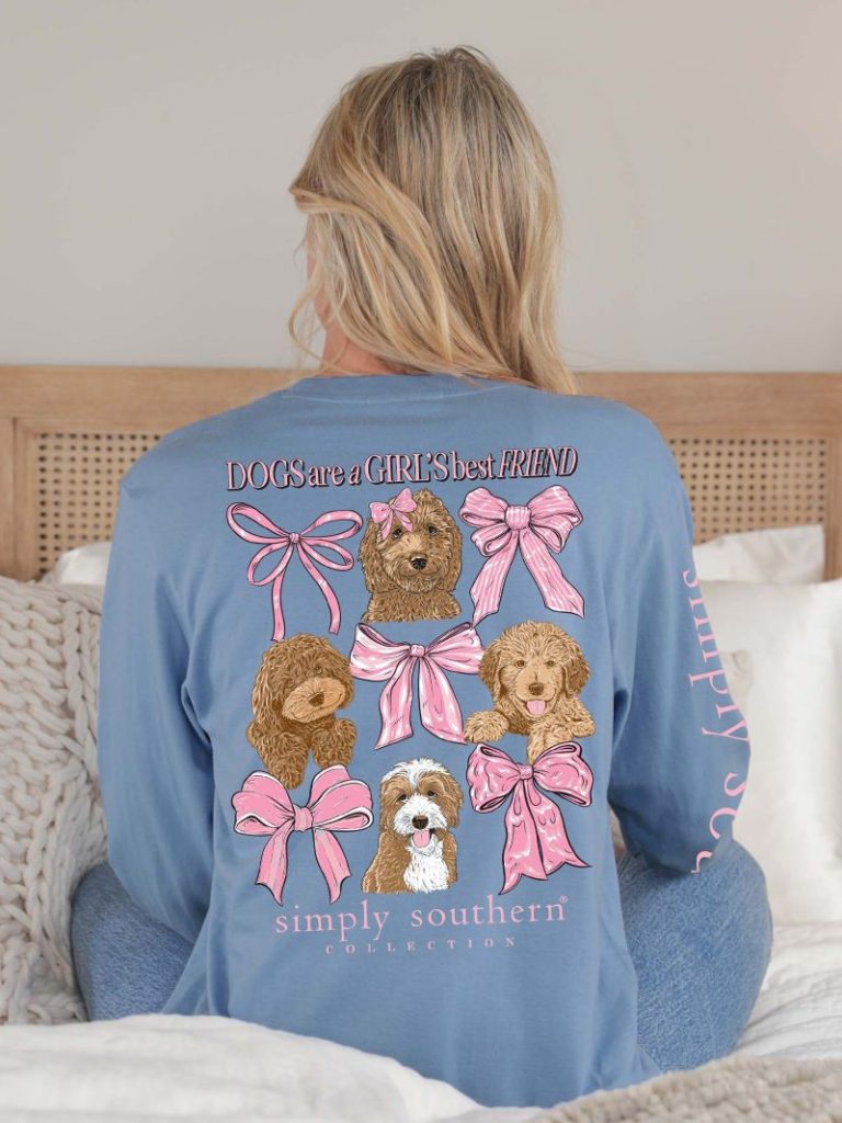 Simply Southern Best Friend Dogs Long Sleeve T-Shirt