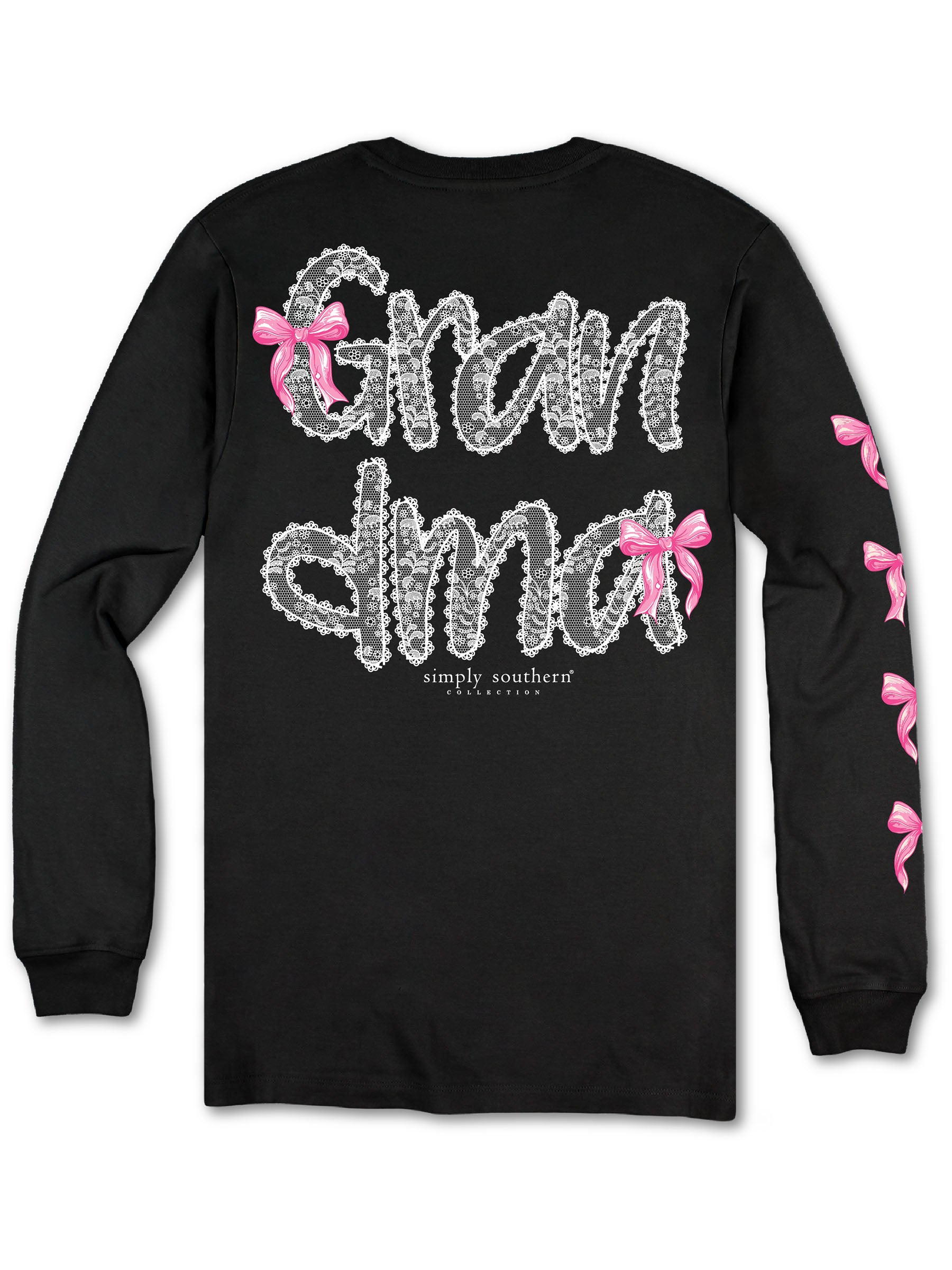 Simply Southern Grandma Bows Long Sleeve T-Shirt