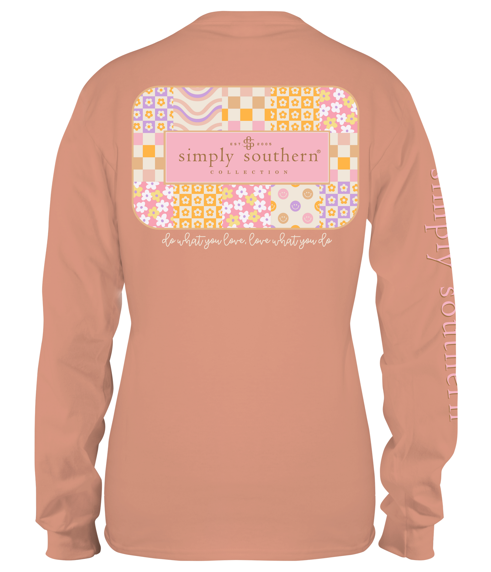 SALE Simply Southern Groovy Logo Long Sleeve T-Shirt