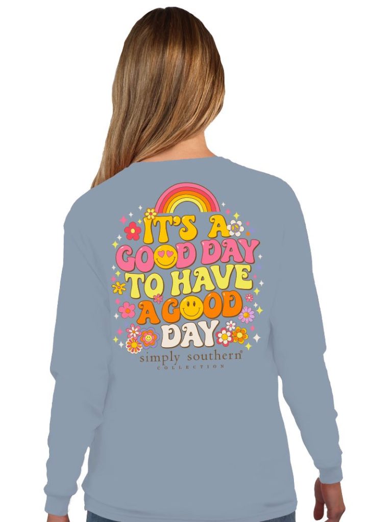 SALE Simply Southern Good Day Long Sleeve T-Shirt