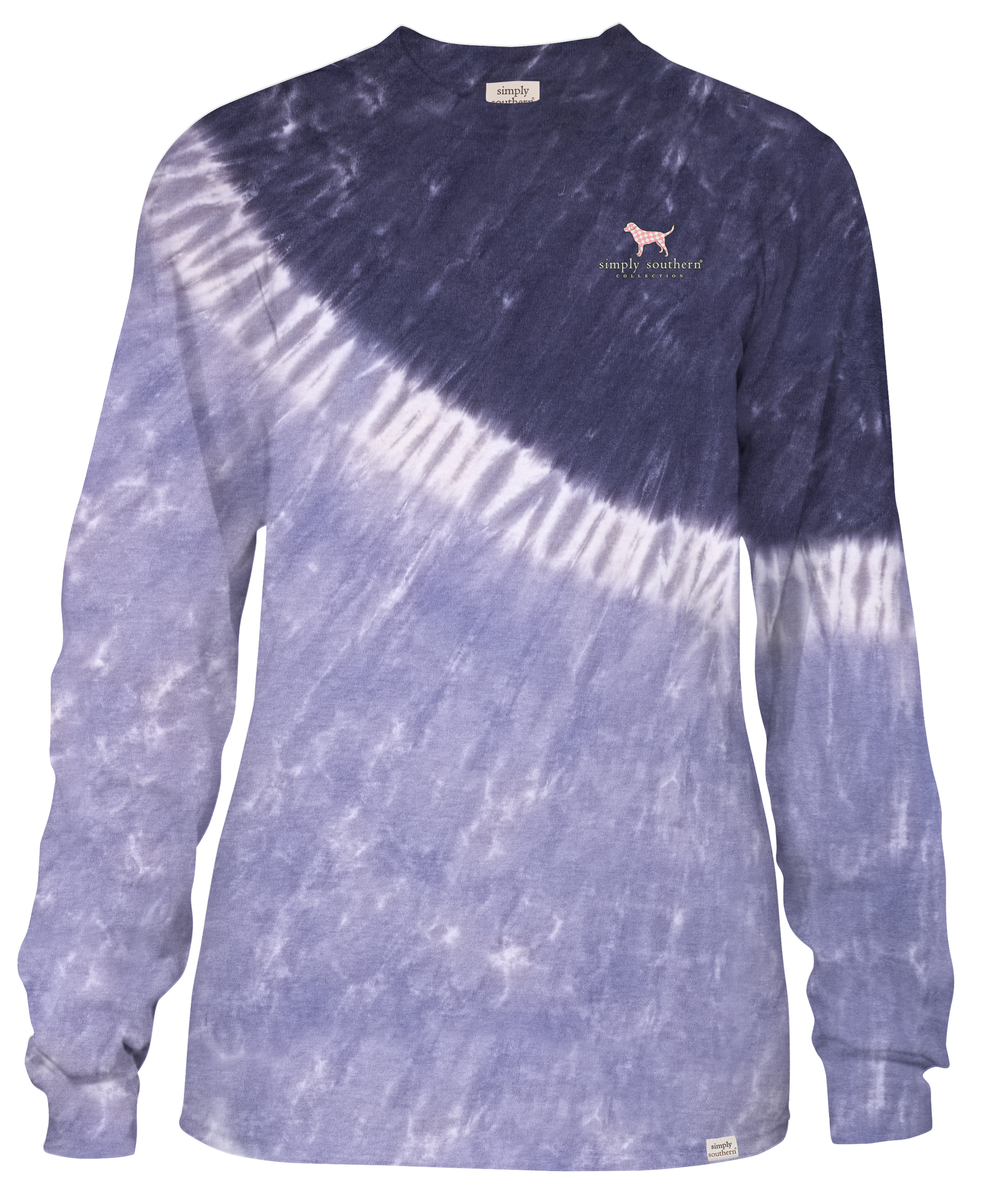 SALE Simply Southern Love Dogs Tie Dye Long Sleeve T-Shirt