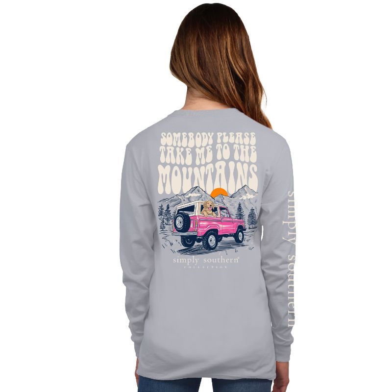Simply Southern To The Mountains Long Sleeve T-Shirt