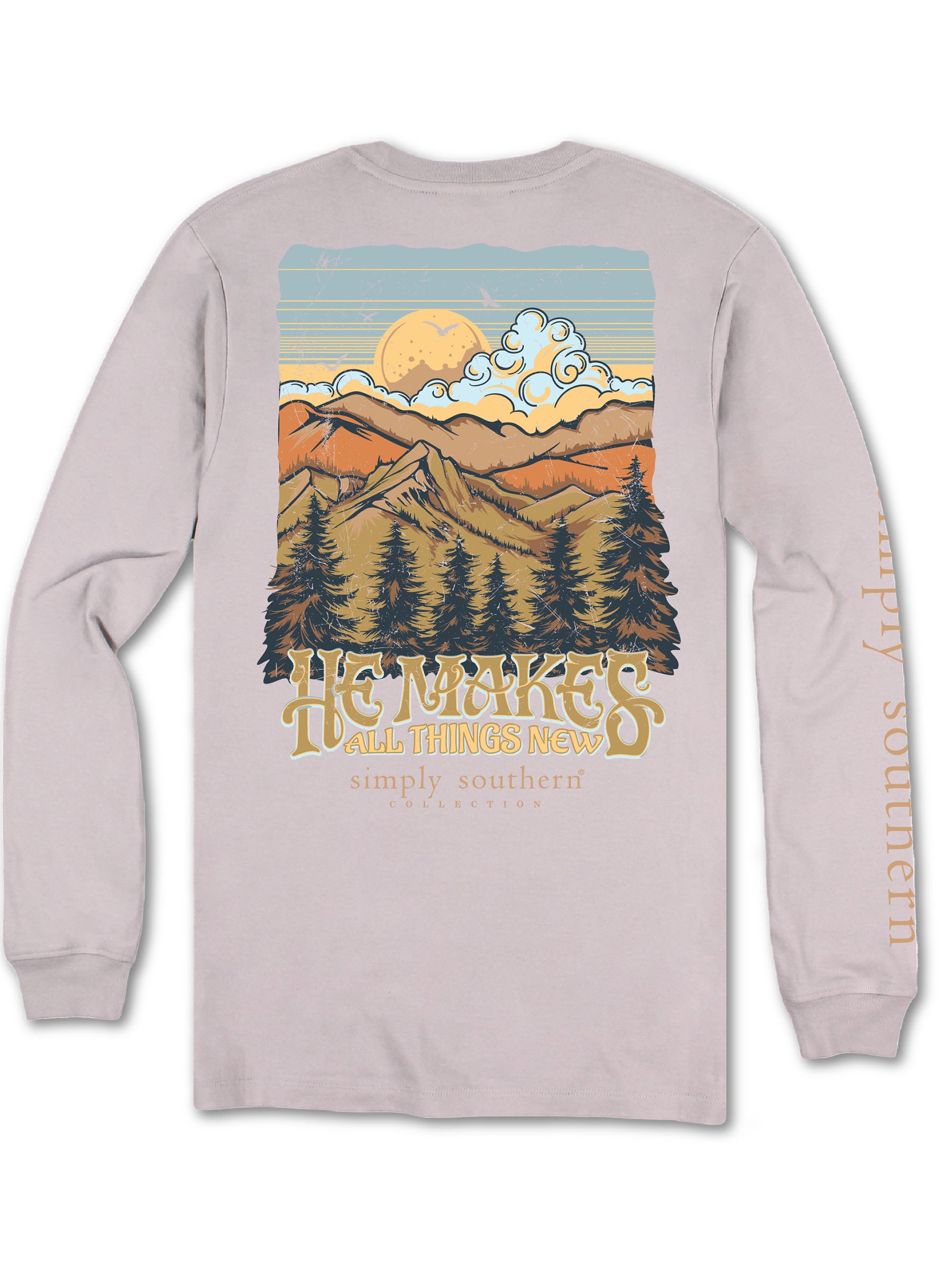 Simply Southern All Things New Long Sleeve T-Shirt - SimplyCuteTees
