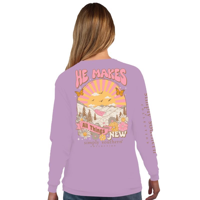 Simply Southern All Things New Long Sleeve T-Shirt