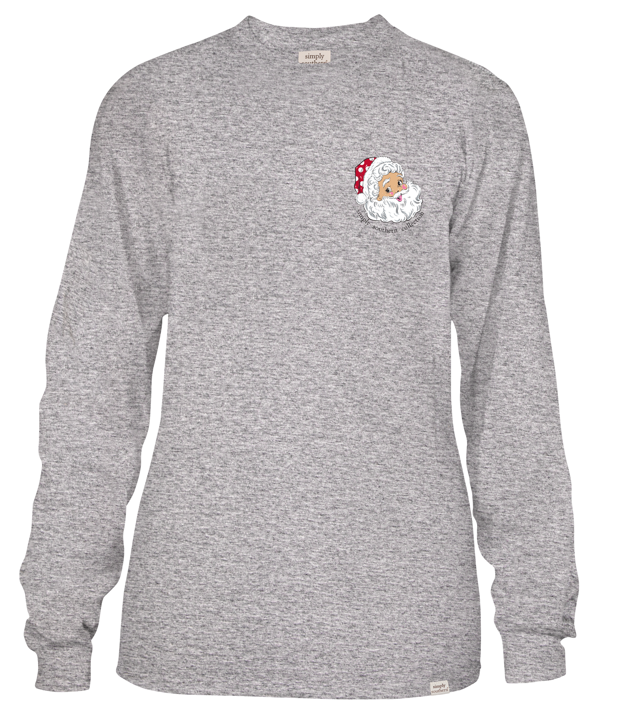 Simply Southern Santa Bus Holiday Long Sleeve T-Shirt