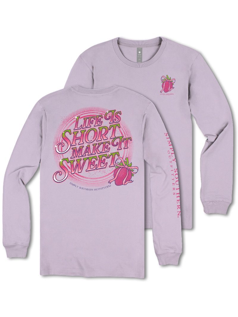 Simply Southern Make It Sweet Long Sleeve T-Shirt - SimplyCuteTees
