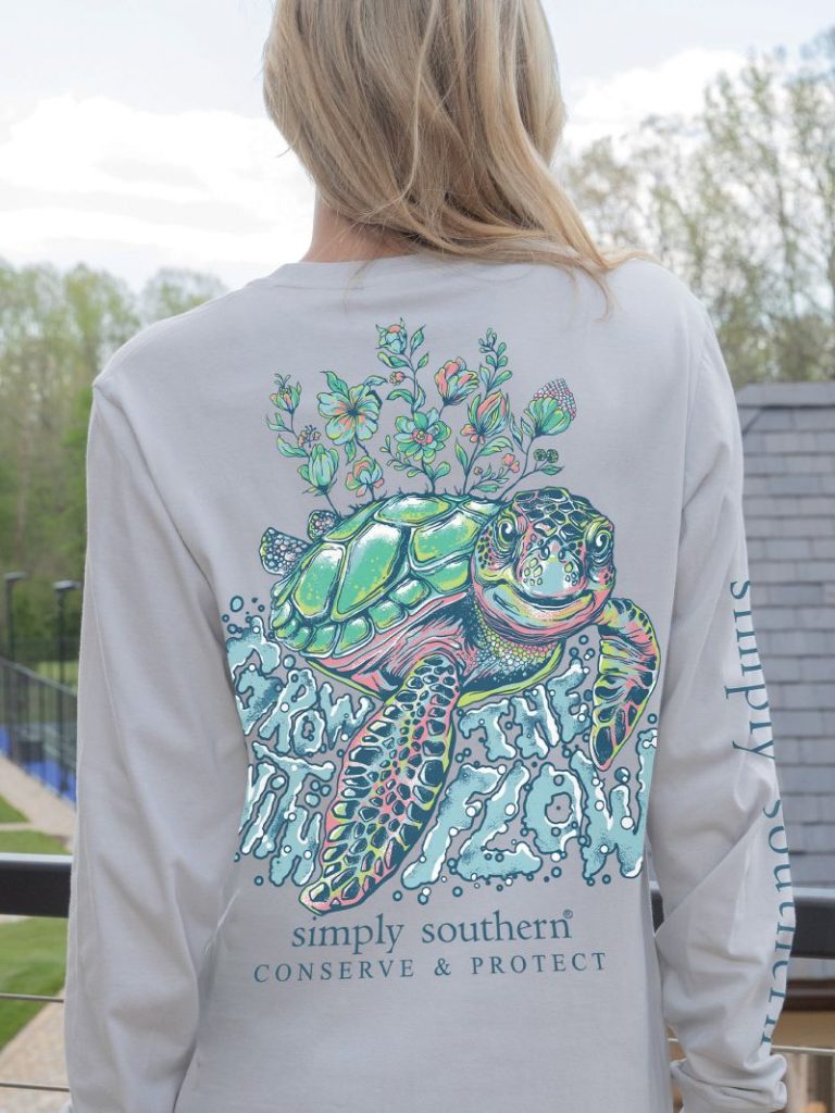Simply Southern Turtle Tracker Grow Long Sleeve T-Shirt