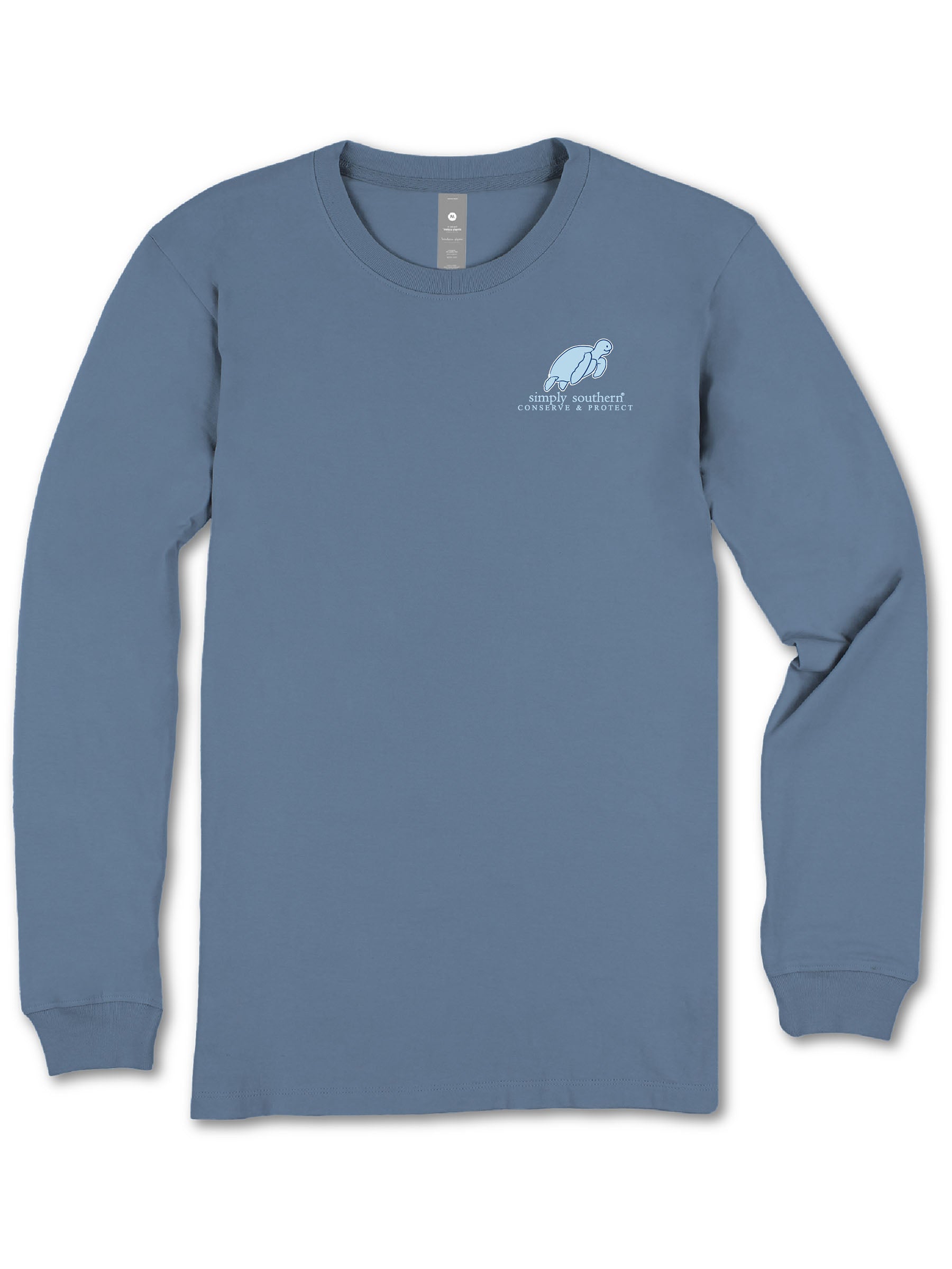 Simply Southern Turtle Tracker Floral Long Sleeve T-Shirt - SimplyCuteTees