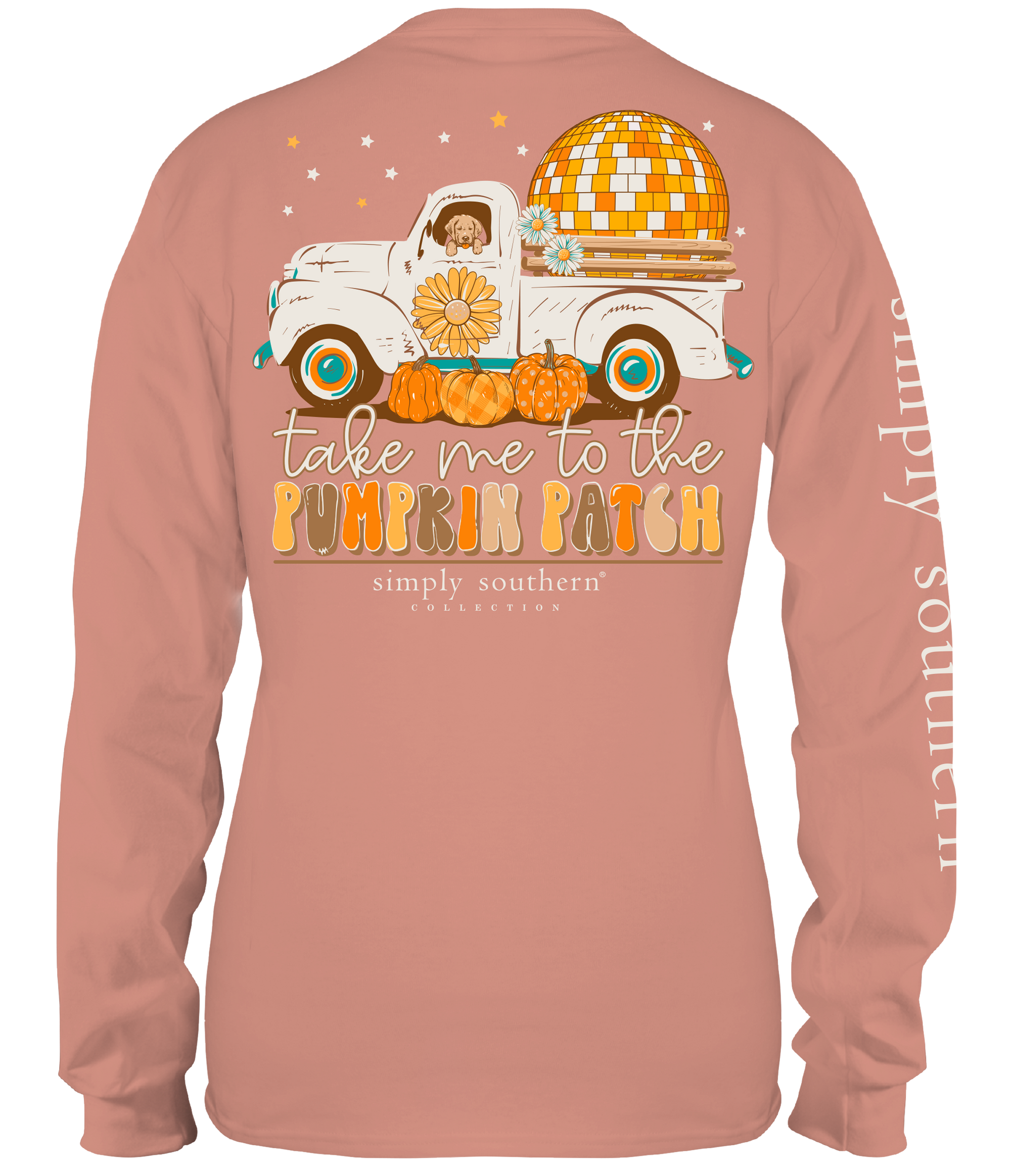 SALE Simply Southern Pumpkin Patch Fall Long Sleeve T-Shirt