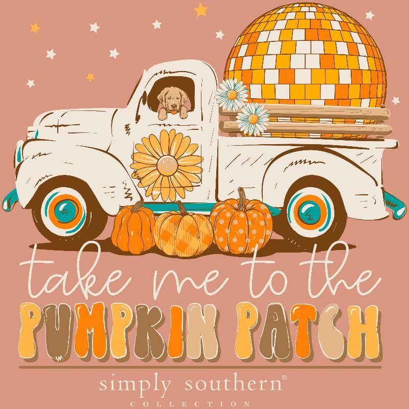 SALE Simply Southern Pumpkin Patch Fall Long Sleeve T-Shirt
