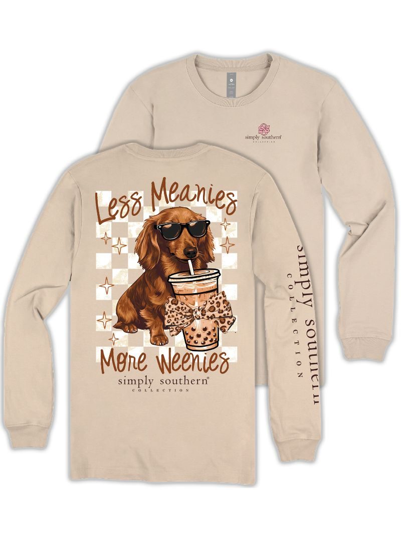 Simply Southern More Weenies Dog Long Sleeve T-Shirt