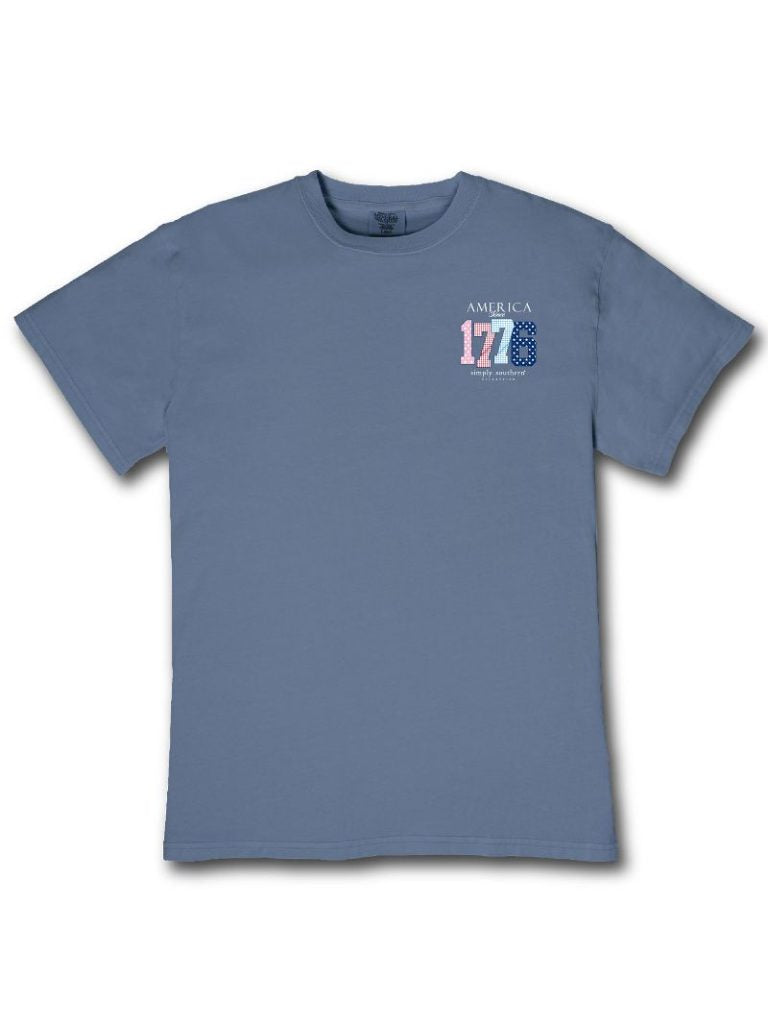 Simply Southern America 1776 Mineral Washed T-Shirt - SimplyCuteTees