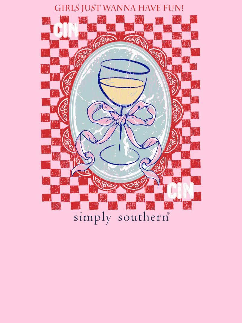 Simply Southern Have Fun Cin Cin Mineral Washed T-Shirt - SimplyCuteTees