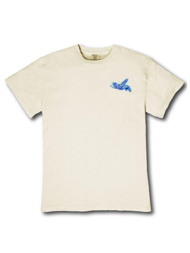 Simply Southern Howdy Aloha Mineral Washed Bone T-Shirt - SimplyCuteTees