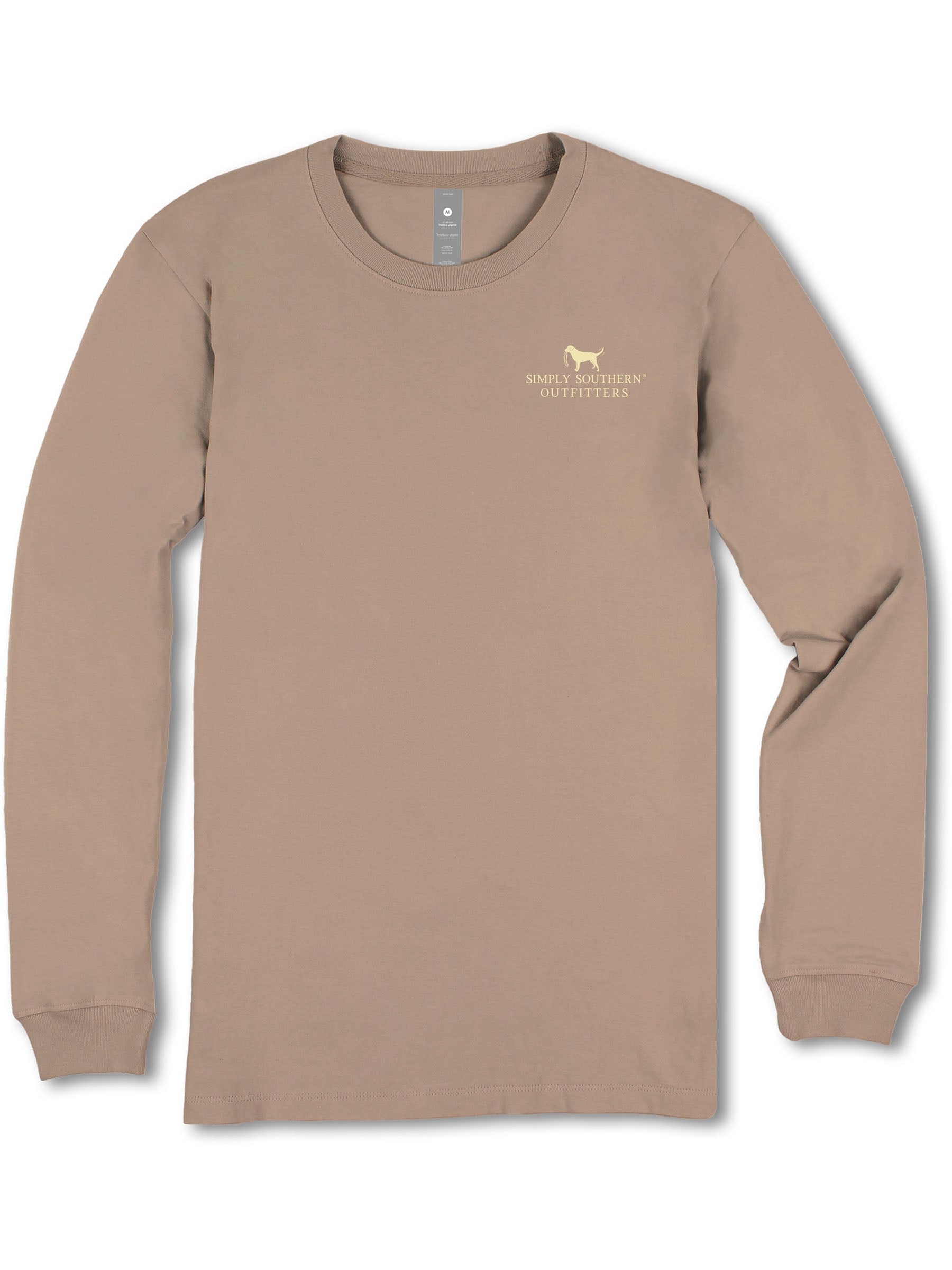 Simply Southern Merican Dude Camo Logo Long Sleeve Unisex T-Shirt