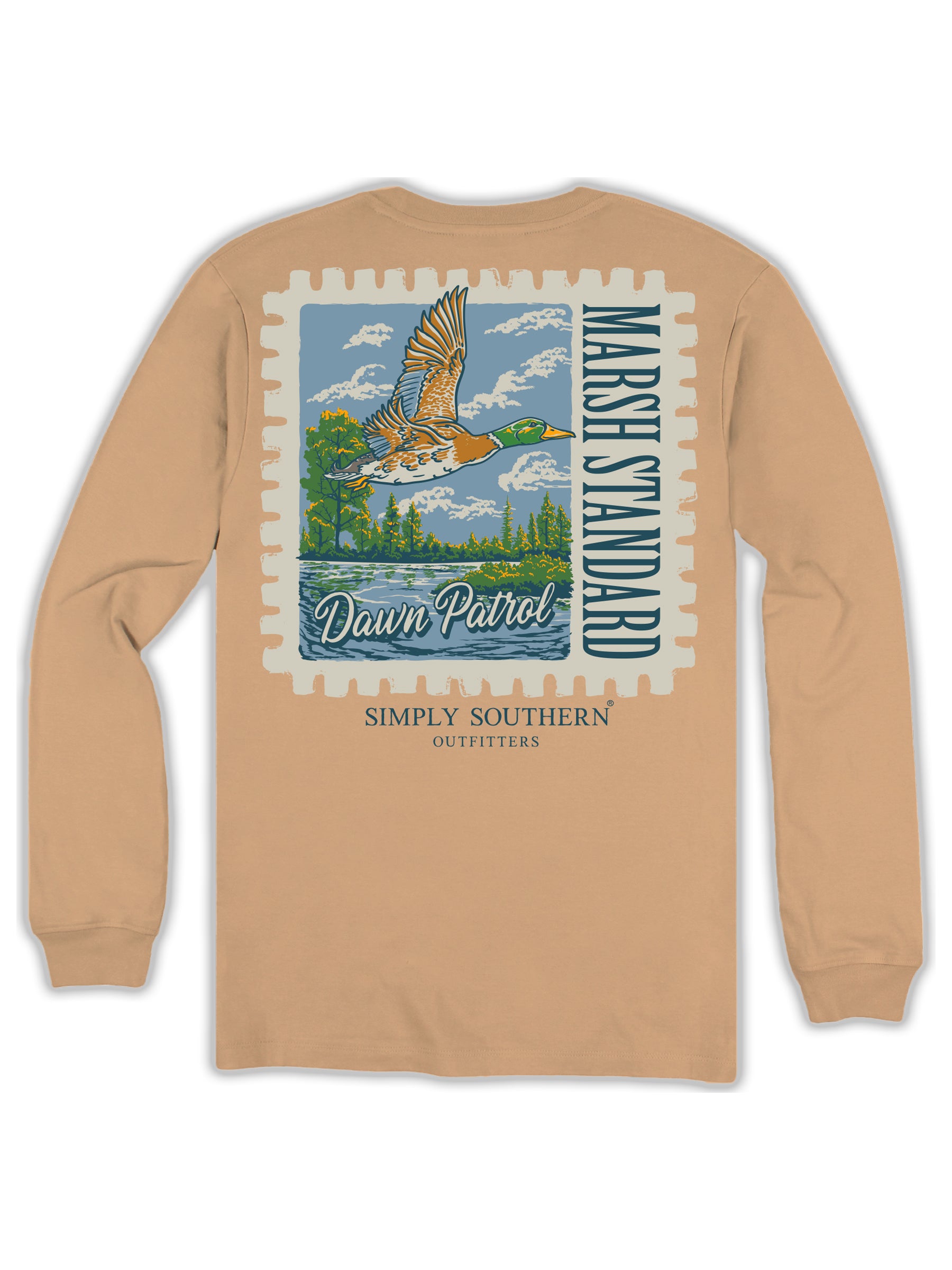 Simply Southern Dawn Patrol Long Sleeve Unisex T-Shirt