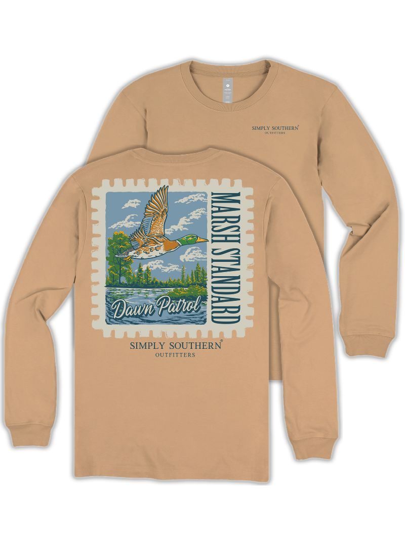 Simply Southern Dawn Patrol Long Sleeve Unisex T-Shirt