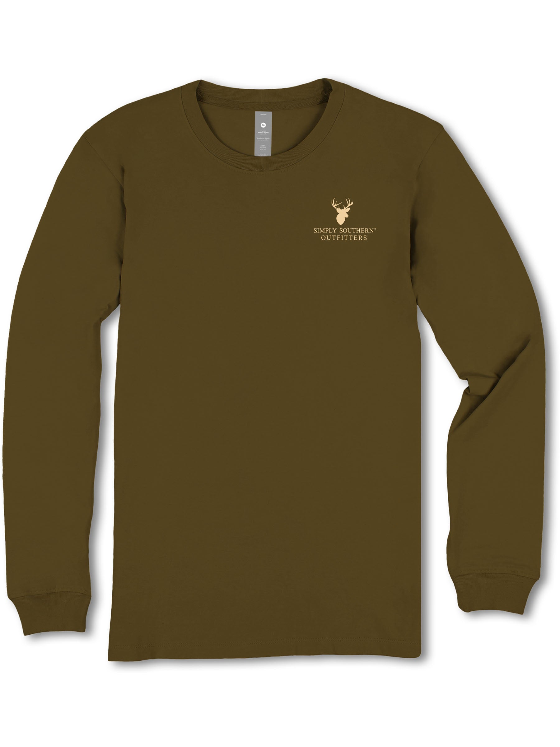 Simply Southern Merican Dude Deer Long Sleeve Unisex T-Shirt